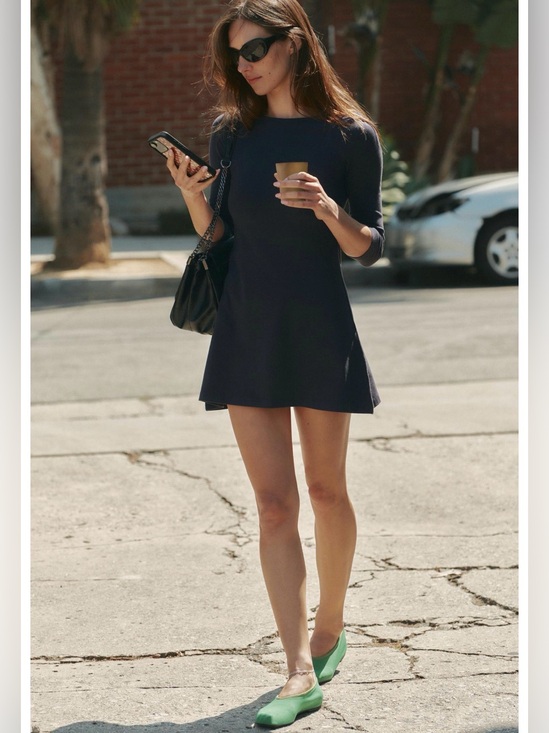 Zara Dresses & Skirts - Zara Short Boat Neck Dress